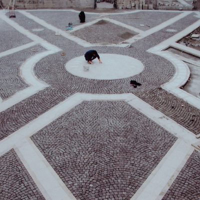 Pavimentazione realizzata nel Sannio